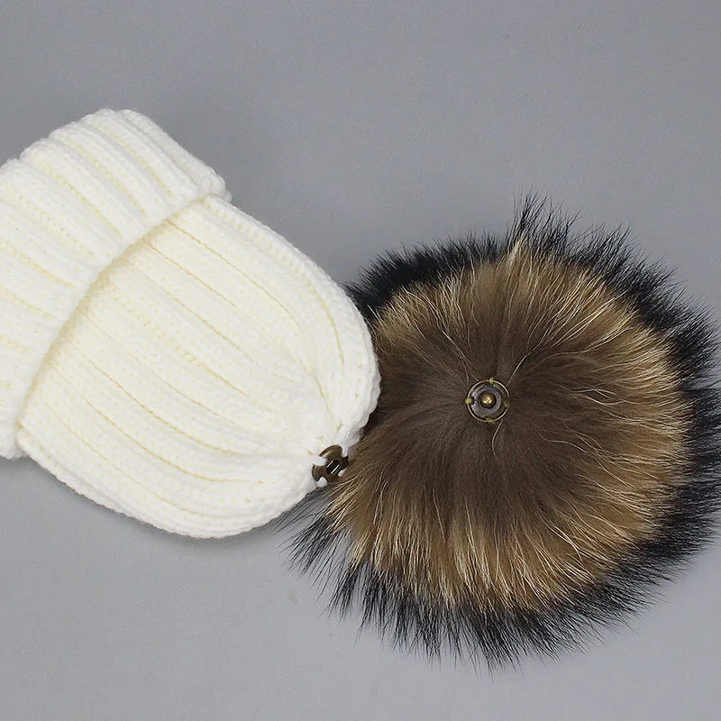 Kids Real Fur Pom Pom Hat Skullies Baby Winter Crochet Earflap Hat Girls Boys Knitted Beanie Real Fur Pompom Hat for Children
Kids Real Fur Pom Pom Hat Skullies Baby Winter Crochet Earflap Hat Girls Boys Knitted Beanie Real Fur Pompom Hat for Children
