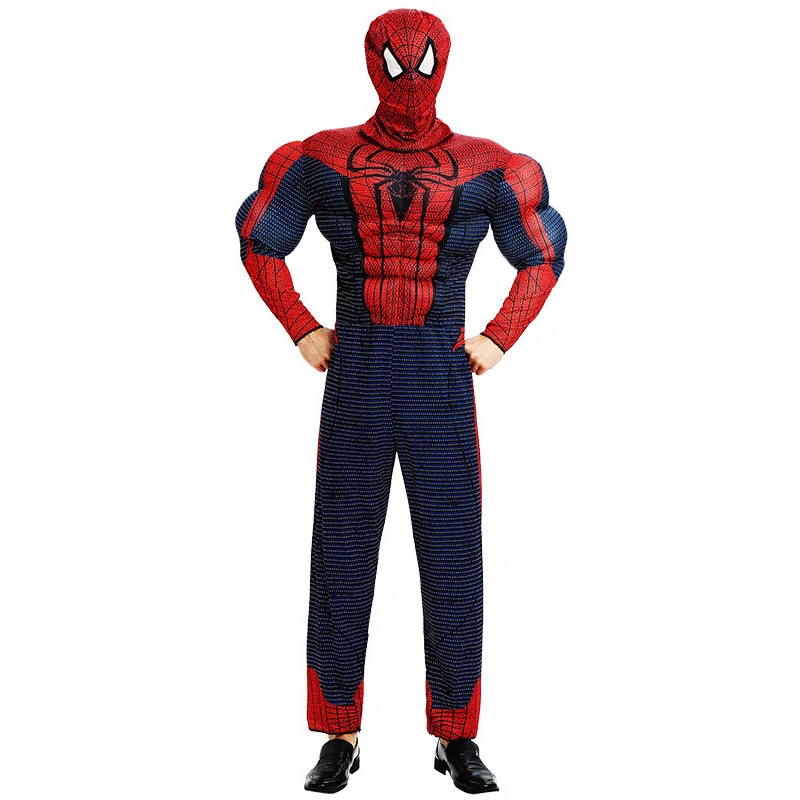 Amazing Spiderman Muscle Jumpsuit Marvel Fantasy Superhero Halloween Carnival Party Dress Spidermen Costumes for Adult Men
Amazing Spiderman Muscle Jumpsuit Marvel Fantasy Superhero Halloween Carnival Party Dress Spidermen Costumes for Adult Men