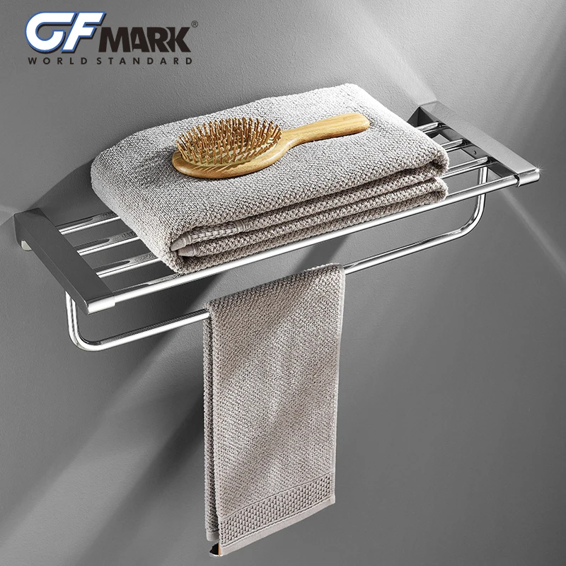 GFmark Bathroom Towel Holder Chrome Wall Mount Bathroom Hardware Towel Rack Hanger Handdoek Rek Colgar Toalla Toalleros Repisas
GFmark Bathroom Towel Holder Chrome Wall Mount Bathroom Hardware Towel Rack Hanger Handdoek Rek Colgar Toalla Toalleros Repisas