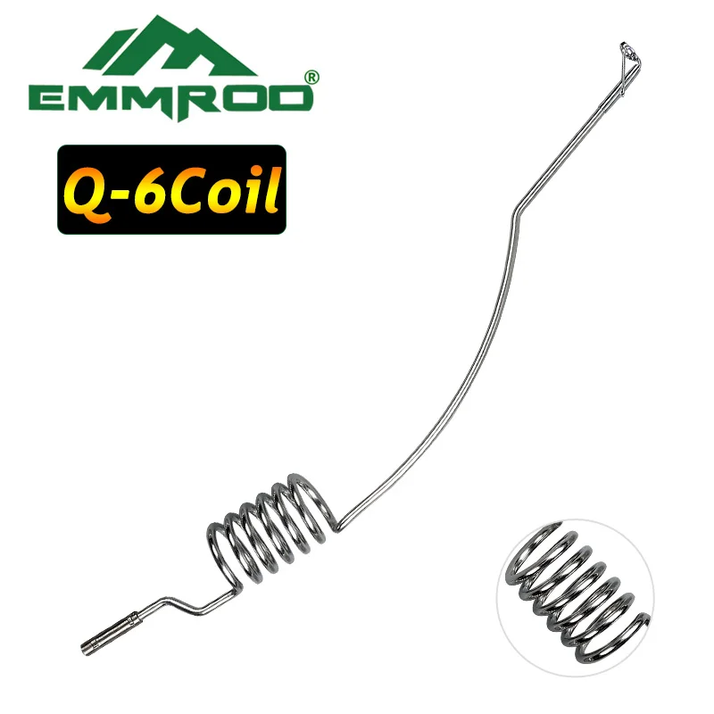 Emmrod Q-6 Coil Fishing Casting Rod End Only Stainless Ocean Boat Fishing Rod Great for Casting Fishing Bait Casting Rod
Emmrod Q-6 Coil Fishing Casting Rod End Only Stainless Ocean Boat Fishing Rod Great for Casting Fishing Bait Casting Rod