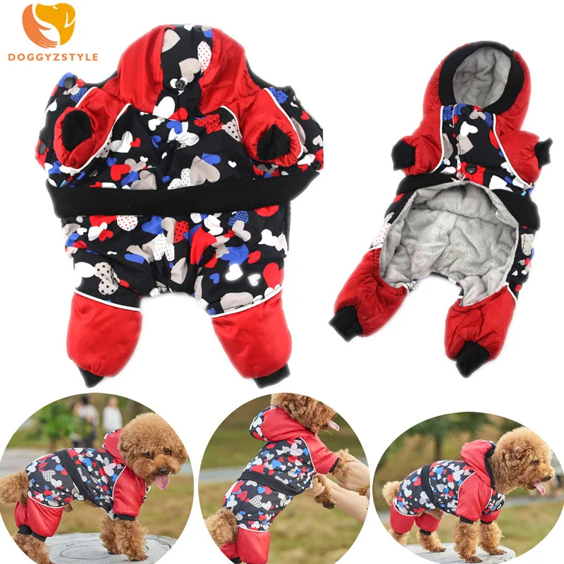 DOGGYZSTYLE ветрозащитный комбинезон для собак, зимняя одежда для собак, теплое пальто для маленьких собак, одежда для щенков, комбинезон с изобр...
DOGGYZSTYLE ветрозащитный комбинезон для собак, зимняя одежда для собак, теплое пальто для маленьких собак, одежда для щенков, комбинезон с изобр...