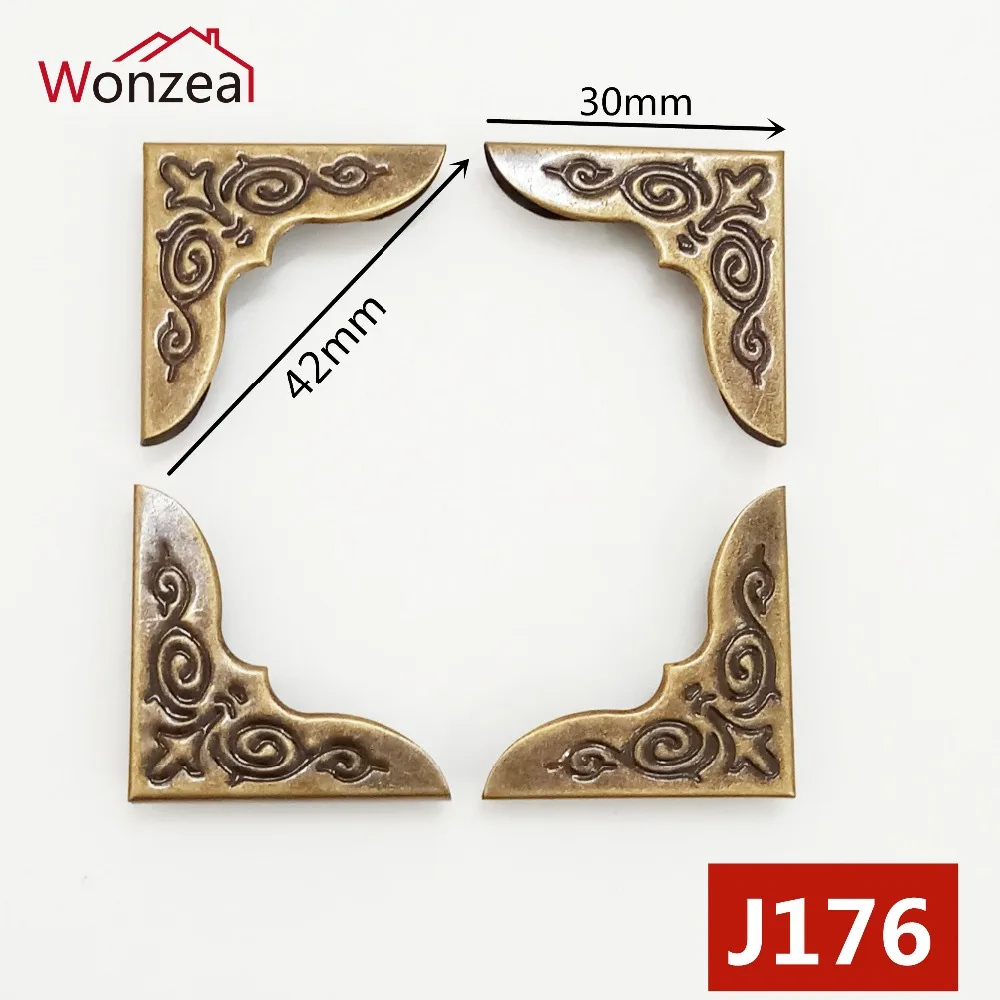 50pcs Book Corner Bronze Scrapbooking Albums Menus Folders Protectors Decoration Metal Crafting Box Corner Brackets
50pcs Book Corner Bronze Scrapbooking Albums Menus Folders Protectors Decoration Metal Crafting Box Corner Brackets