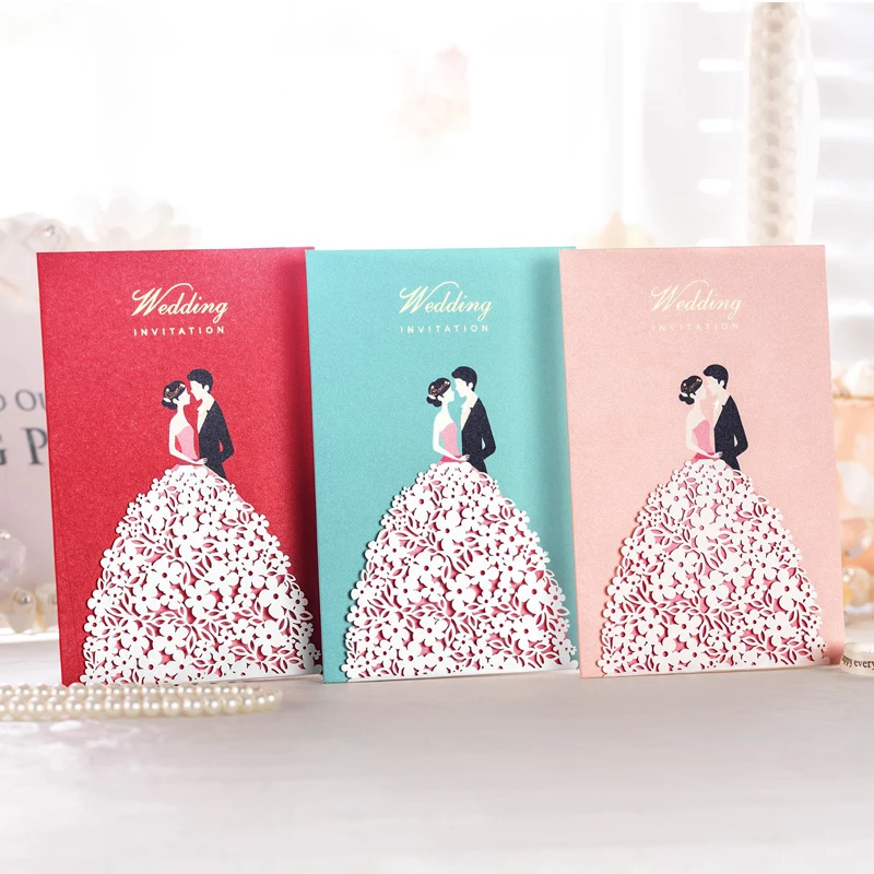 (100 pieces/lot) Wholesale Red Pink Bride&Groom Wedding Invitation Laser Cut Flower Customized Print Marriage Invitations IC112
(100 pieces/lot) Wholesale Red Pink Bride&Groom Wedding Invitation Laser Cut Flower Customized Print Marriage Invitations IC112