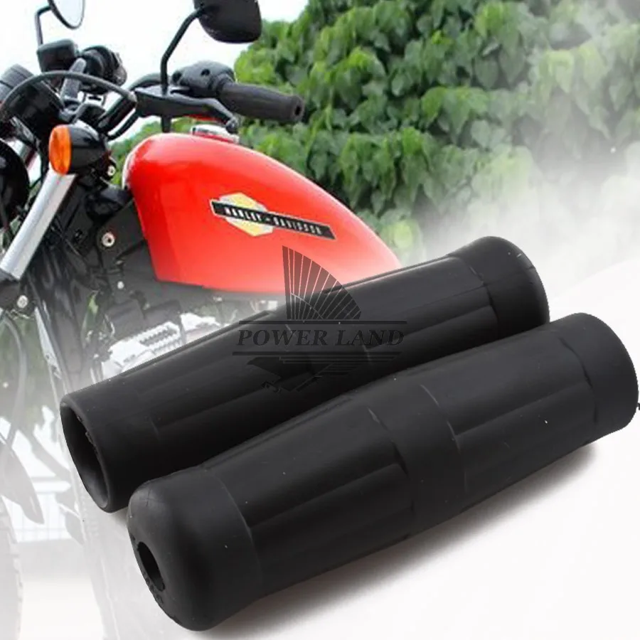 New Universal 1" Vintage Style Rubber Handle Bar Retro Coke Bottle Style Grip Set Black For Yamaha Kawasaki Honda Suzuki 1pair
New Universal 1" Vintage Style Rubber Handle Bar Retro Coke Bottle Style Grip Set Black For Yamaha Kawasaki Honda Suzuki 1pair
