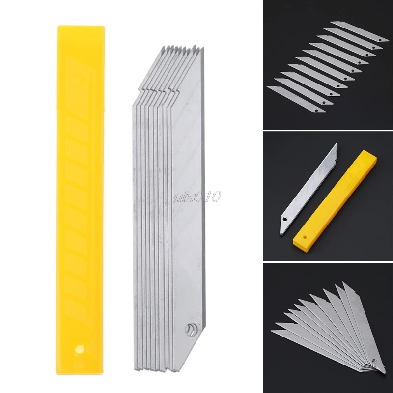 10 Pcs/Box Art Blade 30 Degrees Blade Trimmer Sculpture Blade Utility Knife Blade General Cutter Tool Jan Whosale&DropShip
10 Pcs/Box Art Blade 30 Degrees Blade Trimmer Sculpture Blade Utility Knife Blade General Cutter Tool Jan Whosale&DropShip