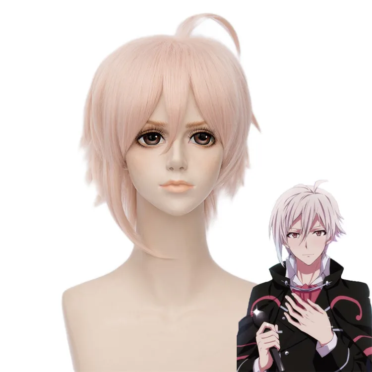 Anime Idolish7 TEN KUJO TENN Wigs Costume Party Heat Resistant Synthetic Hair Light Pink Cosplay Wig+ Wig Cap
Anime Idolish7 TEN KUJO TENN Wigs Costume Party Heat Resistant Synthetic Hair Light Pink Cosplay Wig+ Wig Cap