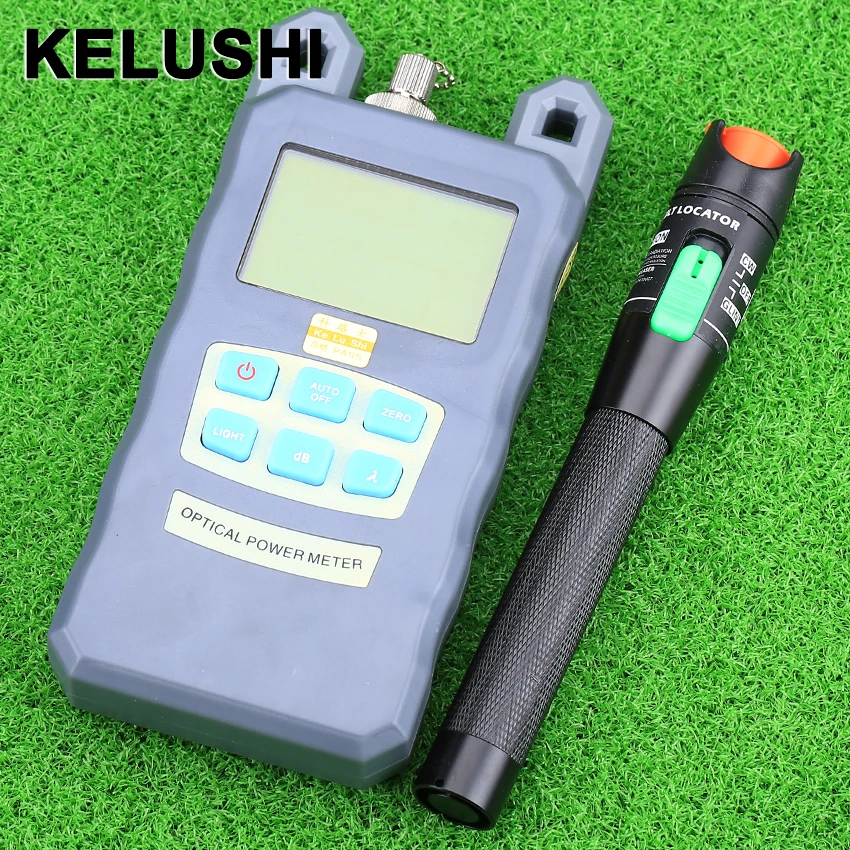 Измеритель мощности оптического волокна KELUSHI-70 дБм ~ + 10 дБм и 30 мВт 20 км Визуальный дефектоскоп кабельный тестер
Измеритель мощности оптического волокна KELUSHI-70 дБм ~ + 10 дБм и 30 мВт 20 км Визуальный дефектоскоп кабельный тестер