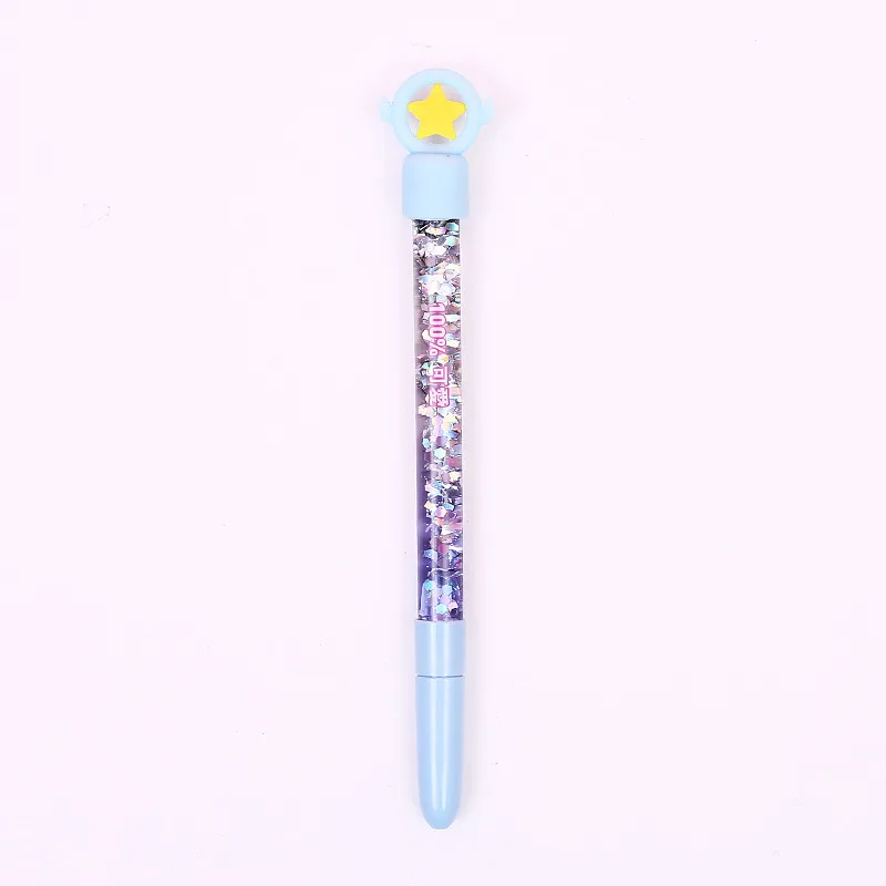 DUGUO cute stationery magic stick gel pen cute stars quick sand gel pen 0.5mm black signature pen kawaii school supplies
DUGUO cute stationery magic stick gel pen cute stars quick sand gel pen 0.5mm black signature pen kawaii school supplies