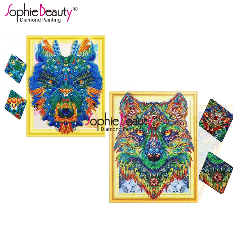 Sophie beauty diy diamond painting wolf special shaped diamond painting rhinestones home decoration christmas gift animal patter
Sophie beauty diy diamond painting wolf special shaped diamond painting rhinestones home decoration christmas gift animal patter