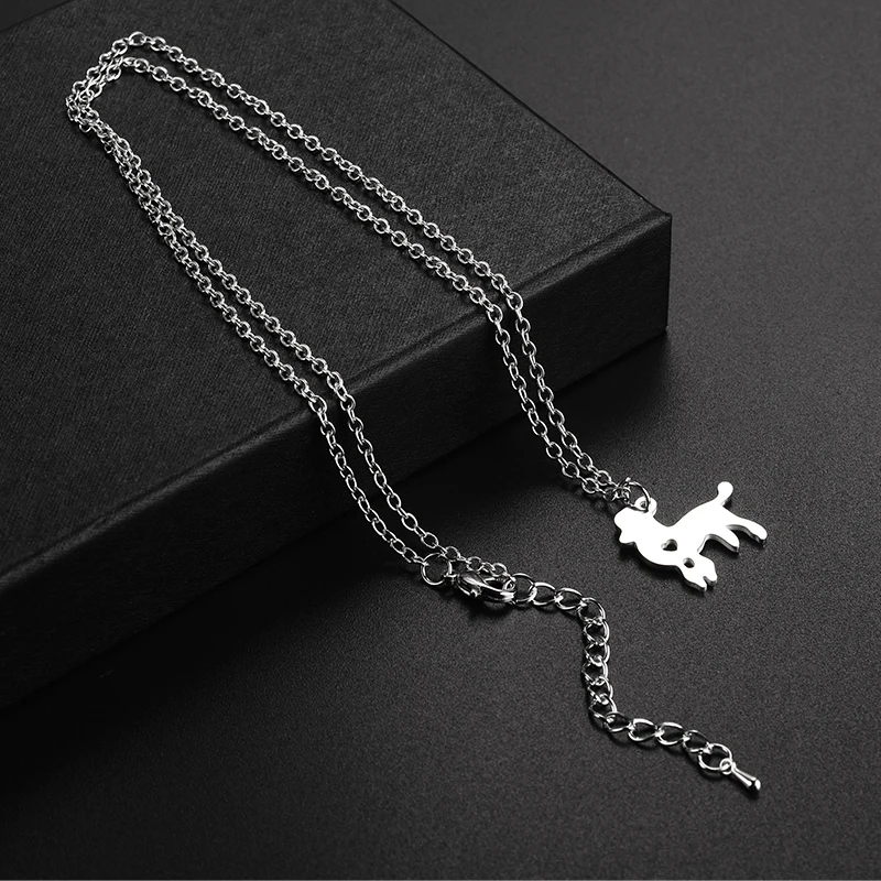 JWEIJIAO Animal Dog Pendant Necklace Color Stainless Steel Cute Dog Necklace Animal Lover Gift Statement Jewelry SKU11
JWEIJIAO Animal Dog Pendant Necklace Color Stainless Steel Cute Dog Necklace Animal Lover Gift Statement Jewelry SKU11