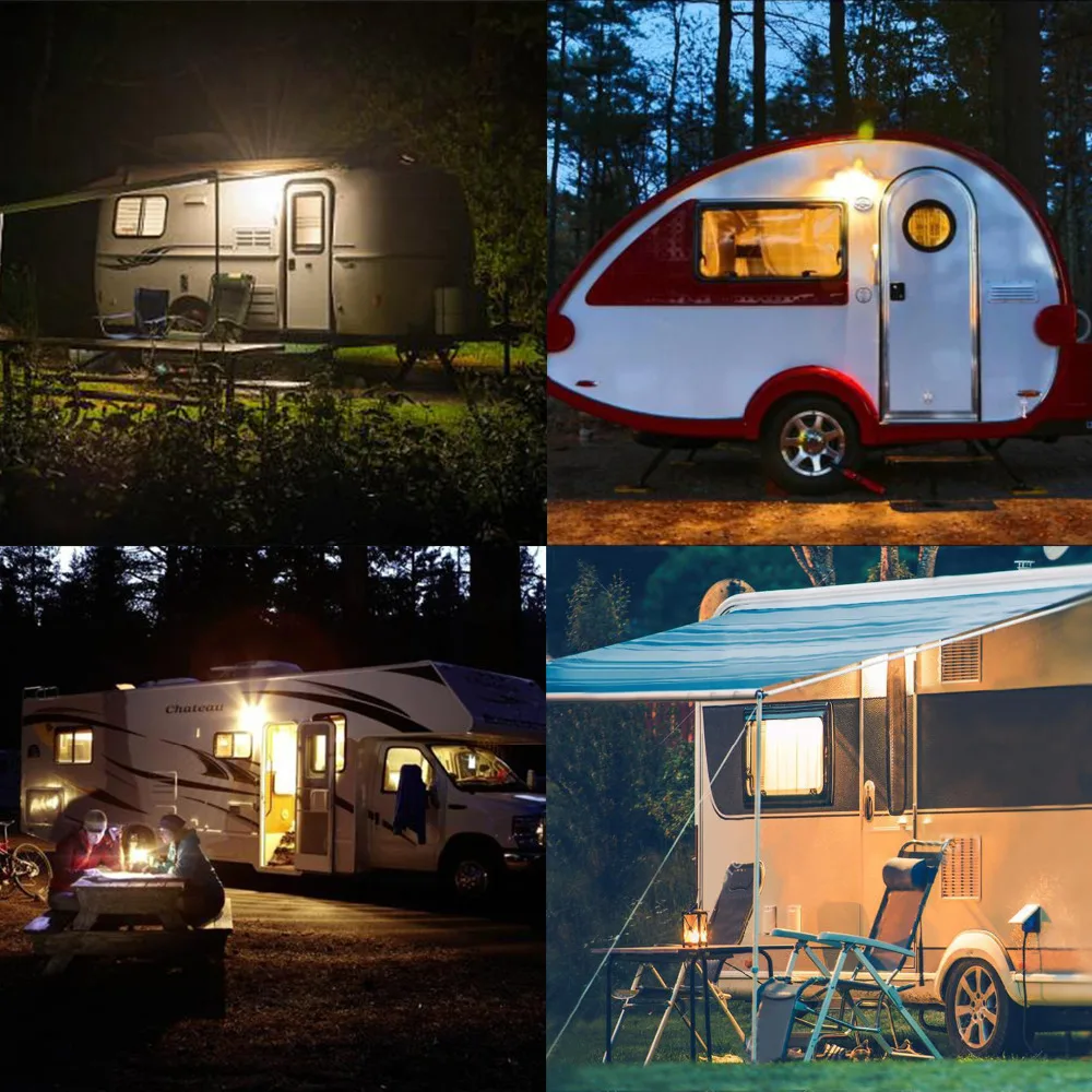 MICTUNING 24 LED Roof Ceiling Interior Reading Dome Light For Camper Car RV Boat Trailer 12V Porch Light Rectangle Clear Amber
MICTUNING 24 LED Roof Ceiling Interior Reading Dome Light For Camper Car RV Boat Trailer 12V Porch Light Rectangle Clear Amber