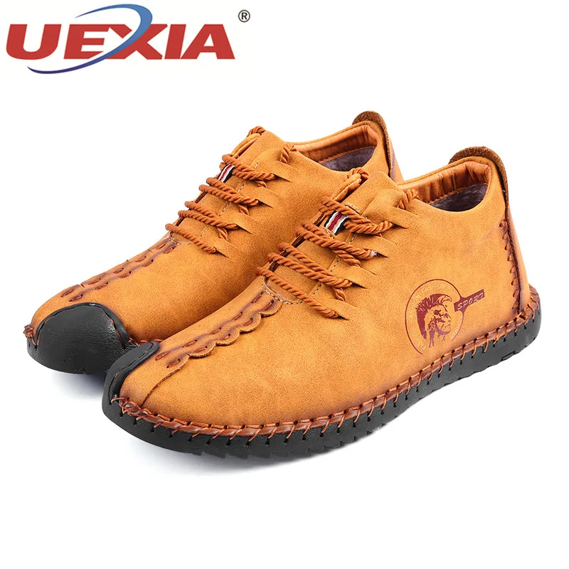 UEXIA/большие размеры дизайнерская обувь мужские ботинки рабочие тактические