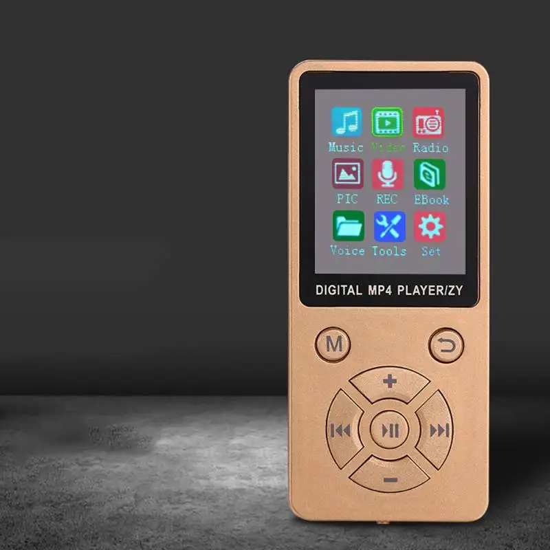Mini Shiny USB Clip LCD Screen MP4 Media Player Support 32G TF Card Ultra thin Lossless Sound 1.8'' Mp4 with FM E-book |