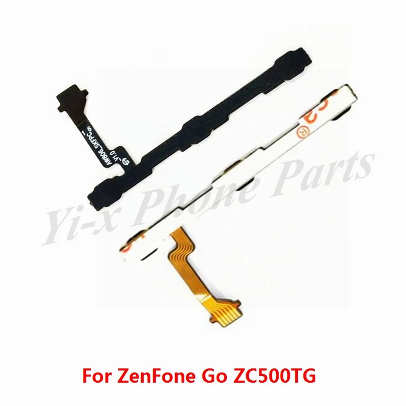 

2pcs/lot For Asus zenFone Go zc500TG 5.0" Volume up down switch on off power flex cable side button parts flex cable