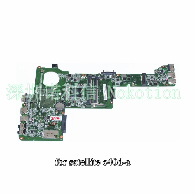 NOKOTION A000255420 DA0MTNMB8F0 For toshiba satellite C40D C40D-A laptop motherboard E1-2100 CPU
NOKOTION A000255420 DA0MTNMB8F0 For toshiba satellite C40D C40D-A laptop motherboard E1-2100 CPU