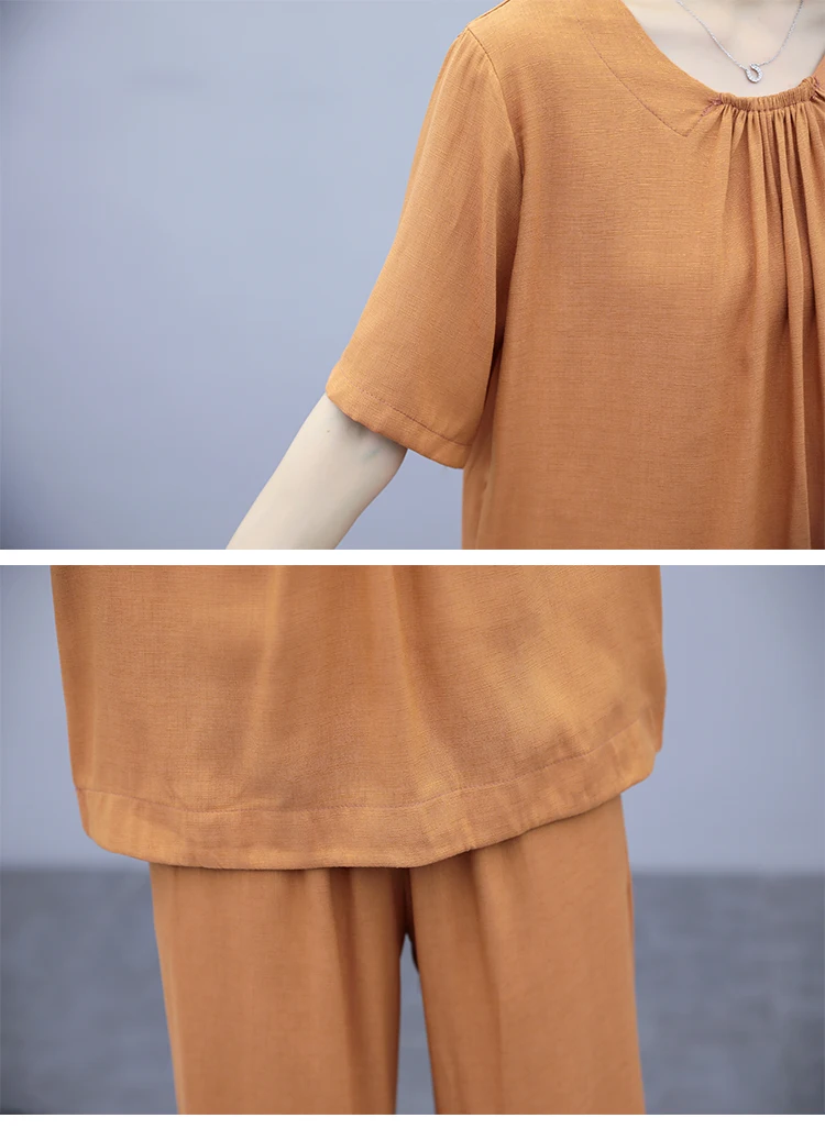 Large Size Tracksuit For Women Casual 2 Piece Set Top And Pants Korean Women's Summer Suit Loose Ensemble Femme Deux Pieces
Large Size Tracksuit For Women Casual 2 Piece Set Top And Pants Korean Women's Summer Suit Loose Ensemble Femme Deux Pieces