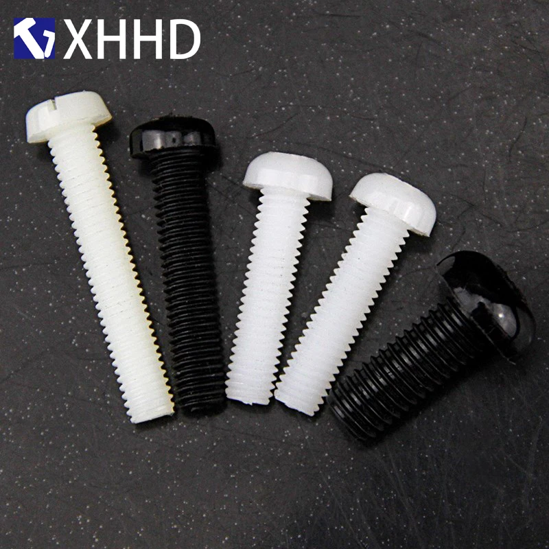 Black White Nylon Phillips Pan Head Machine Screw Metric Thread Insulated Plastic Cross Recessed Round Head Bolt M2 M2.5 M3
Black White Nylon Phillips Pan Head Machine Screw Metric Thread Insulated Plastic Cross Recessed Round Head Bolt M2 M2.5 M3