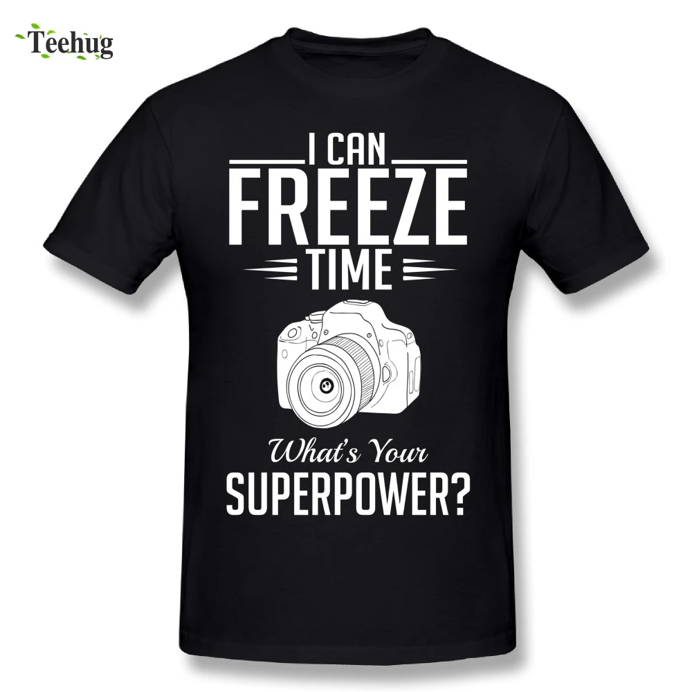 Fashion Streetwear Men Photography I can Freeze Time T Shirt Round Neck Camera Design T-Shirt
Fashion Streetwear Men Photography I can Freeze Time T Shirt Round Neck Camera Design T-Shirt