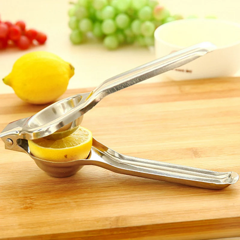Кухонная ручная лимонная соковыжималка профессиональная нержавеющая сталь для