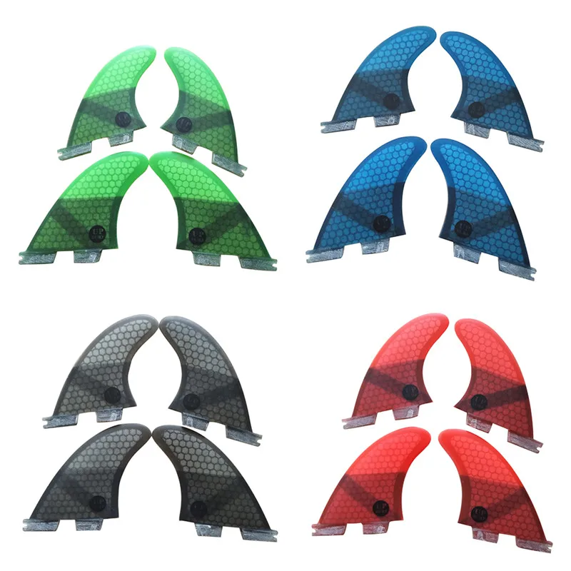 Surf FCS2 Fin K2.1 Black/Blue/Red/Green Fibreglass Honeycomb Surf Fins SUP Board Fin Quad fin set
Surf FCS2 Fin K2.1 Black/Blue/Red/Green Fibreglass Honeycomb Surf Fins SUP Board Fin Quad fin set