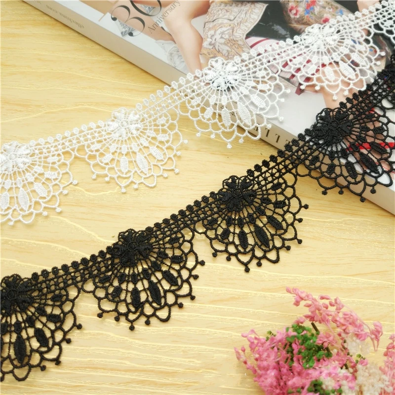 3 Yards 4.5cm Embroidered Lace Ribbon DIY Lace Trim Fabric Lace Trimmings for Crafts Sewing Garment Accessories
3 Yards 4.5cm Embroidered Lace Ribbon DIY Lace Trim Fabric Lace Trimmings for Crafts Sewing Garment Accessories