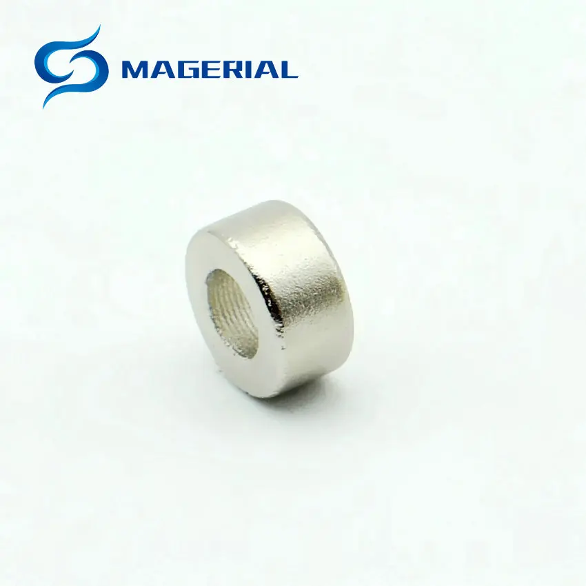 NdFeB Micro Ring Jewelry Magnet OD 6x3x3 mm Neodymium Permanent Rare Earth Magnets Grade N35 Axially Magnetized
NdFeB Micro Ring Jewelry Magnet OD 6x3x3 mm Neodymium Permanent Rare Earth Magnets Grade N35 Axially Magnetized