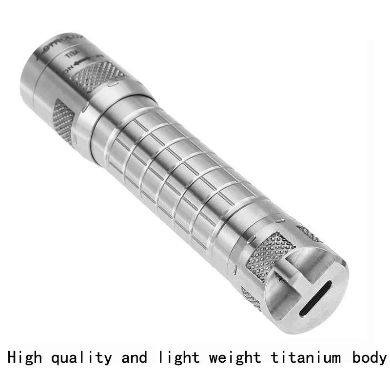 Astrolux Ti3A Титан Nichia 219C 85LM 4 режима мини EDC светодио дный фонарик AAA нейтральный белый