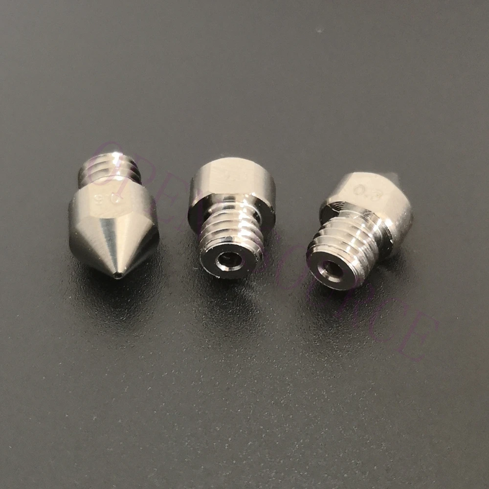 2 шт., форсунка MK8 из титанового сплава для экструдера Micro Swiss CR10 Creality CR-10 Ender 3 MK8 Mk9
2 шт., форсунка MK8 из титанового сплава для экструдера Micro Swiss CR10 Creality CR-10 Ender 3 MK8 Mk9