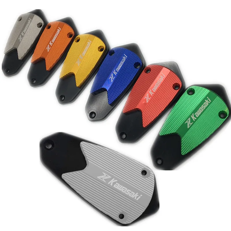 Рыцарь мотоцикл CNC Передняя Крышка Резервуара жидкости для Kawasaki 1000 2010 2016 Z250 Z750R Z1000