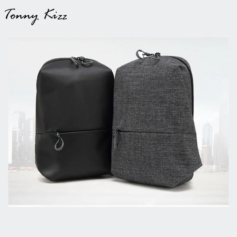 Tonny Kizz Грудь Сумка Crossbody сумка мужской многофункциональной зарядки через USB