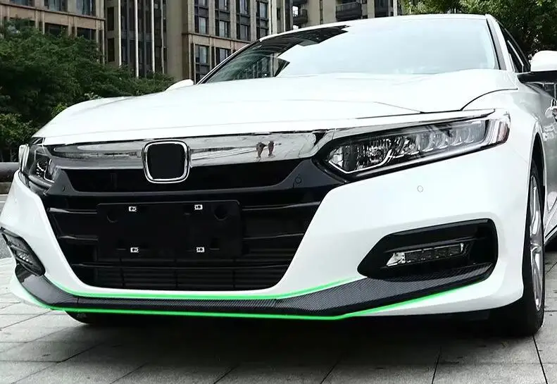 For Honda Accord 2018 3PCS Carbon Fiber ABS Chrome Car Front Bumper Decorative Cover Trim Car Styling Accessories
For Honda Accord 2018 3PCS Carbon Fiber ABS Chrome Car Front Bumper Decorative Cover Trim Car Styling Accessories