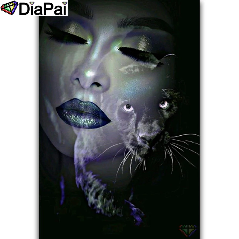 DIAPAI 100% Full Square/Round Drill 5D DIY Diamond Painting "Beauty cat" Diamond Embroidery Cross Stitch 3D Decor A19046
DIAPAI 100% Full Square/Round Drill 5D DIY Diamond Painting "Beauty cat" Diamond Embroidery Cross Stitch 3D Decor A19046
