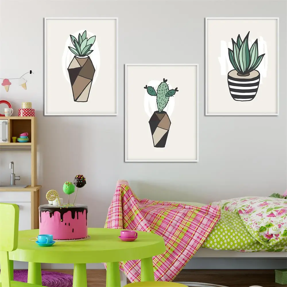 Cartoon Potted Plant Cute Home Decor Painting Space Wall Art Nordic Simple Canvas Prints Poster Modern Picture For Living Room
Cartoon Potted Plant Cute Home Decor Painting Space Wall Art Nordic Simple Canvas Prints Poster Modern Picture For Living Room