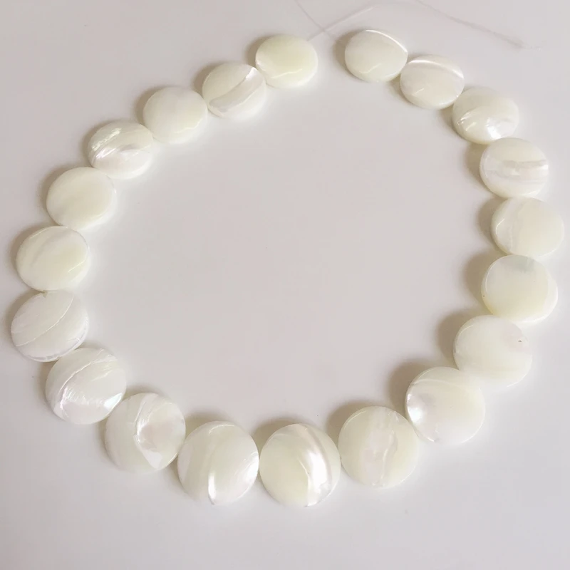 20MM 20Pcs Round Shape Natural White Shell Bead Water Chestnut Shells Jewelry Charm Beads
20MM 20Pcs Round Shape Natural White Shell Bead Water Chestnut Shells Jewelry Charm Beads