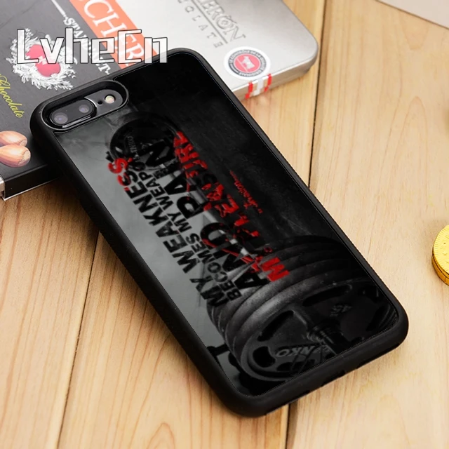 LvheCn Кроссфит мотивация Цитата чехол для телефона iPhone 11 12 Pro X XR XS MAX 5 6 6S 7 8 Plus samsung s7 s8
