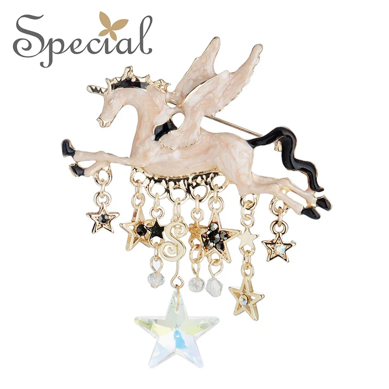 Special European and American retro fairy tale horse sweater brooch fashion temperament silk scarf buckle dream star S1810B
Special European and American retro fairy tale horse sweater brooch fashion temperament silk scarf buckle dream star S1810B