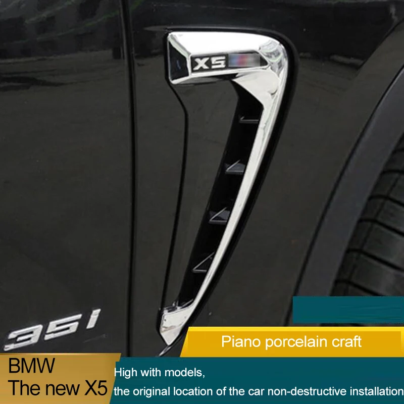 1Set 2Pcs For 2014-2018 BMW X5 F15 X5M F85 Car Side Air Flow Fender Cover Trim Sticker Decoration Auto Accessories Car-Styling
1Set 2Pcs For 2014-2018 BMW X5 F15 X5M F85 Car Side Air Flow Fender Cover Trim Sticker Decoration Auto Accessories Car-Styling
