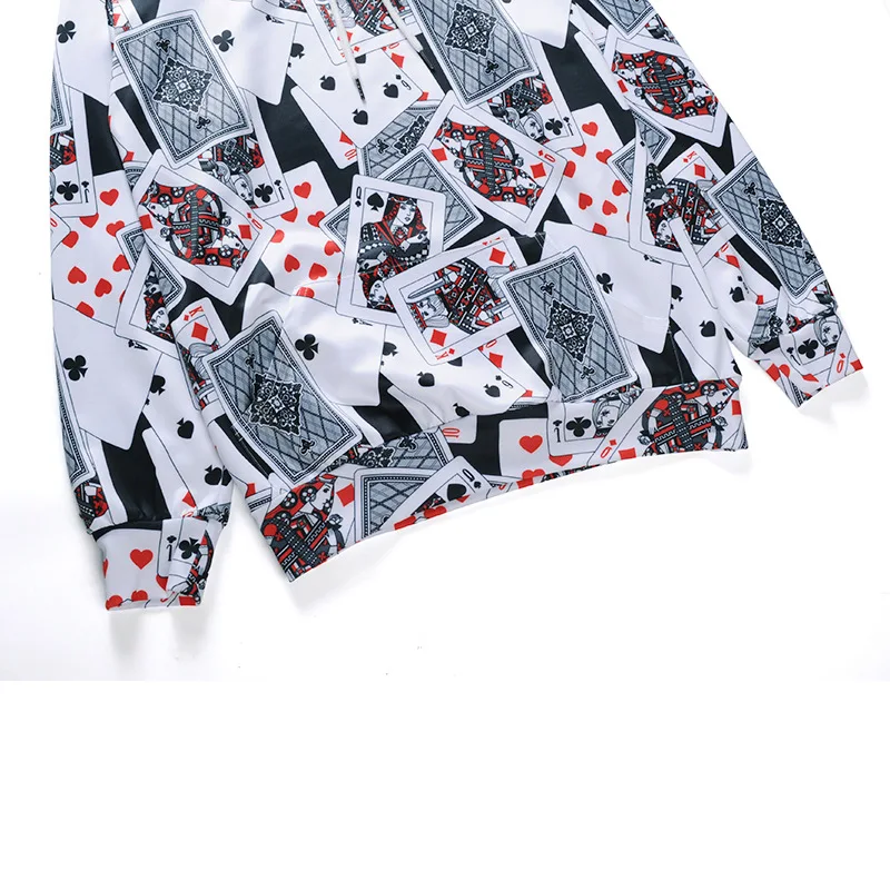 Mens Hoody New Plus Size Hooded Sweatshirts Innovation Poker Printed Coats 2018 Winter And Autumn Male Casual Streetwear WY050
Mens Hoody New Plus Size Hooded Sweatshirts Innovation Poker Printed Coats 2018 Winter And Autumn Male Casual Streetwear WY050
