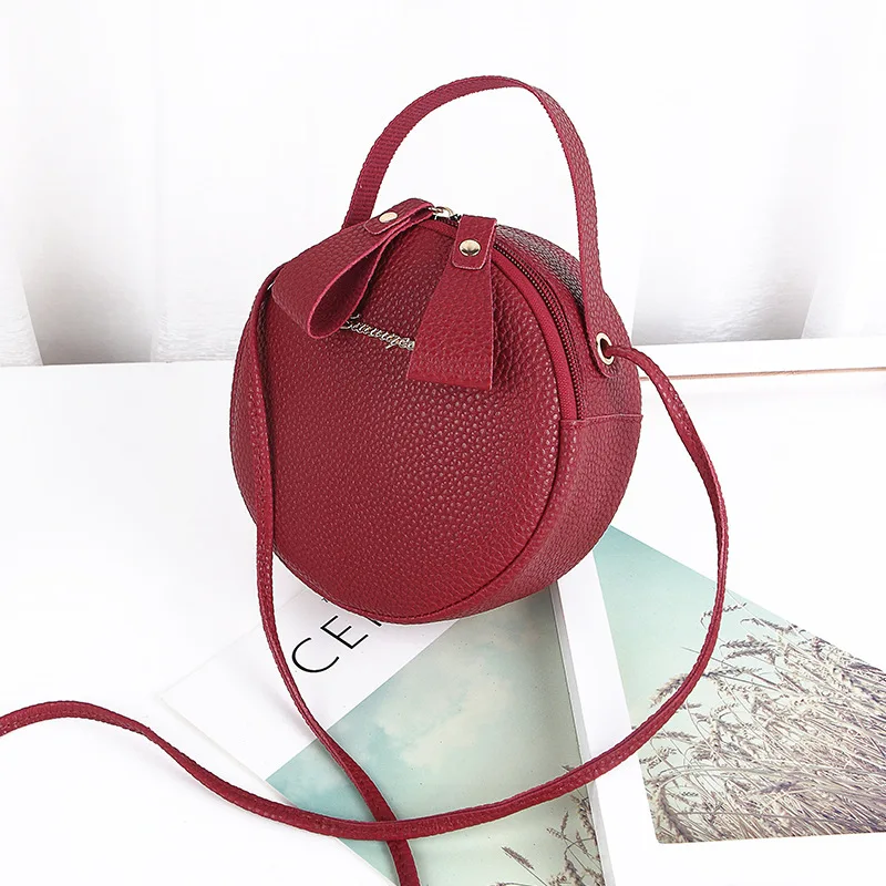 Design Fashion Women Round Bag Leather Women's Circular Crossbody Shoulder Messenger Bags Ladies Purse Female Bolsa Handbag
Design Fashion Women Round Bag Leather Women's Circular Crossbody Shoulder Messenger Bags Ladies Purse Female Bolsa Handbag