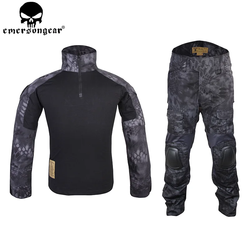 Emerson gear Kryptek Typhon Gen2 армейская Униформа тактическая рубашка и брюки армейский