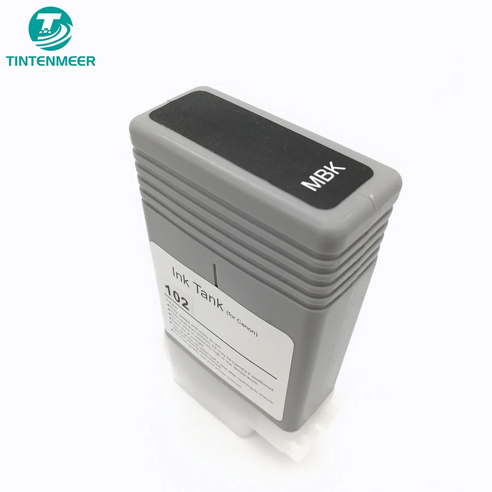 

TINTENMEER ink cartridge PFI-102 pfi 102 Matte black compatible for canon iPF500 iPF510 iPF600 iPF605 iPF610 iPF650 printer