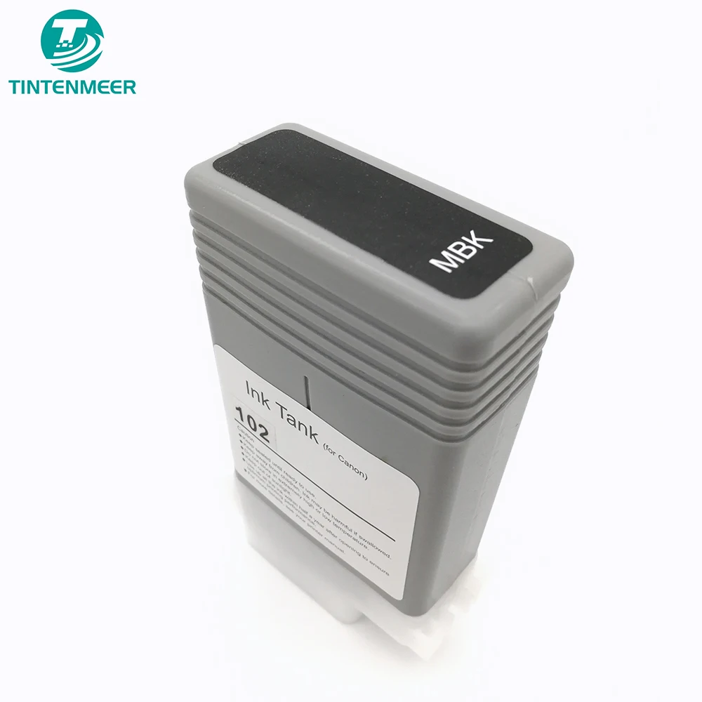 TINTENMEER ink cartridge PFI-102 pfi 102 Matte black compatible for canon iPF500 iPF510 iPF600 iPF605 iPF610 iPF650 printer
TINTENMEER ink cartridge PFI-102 pfi 102 Matte black compatible for canon iPF500 iPF510 iPF600 iPF605 iPF610 iPF650 printer