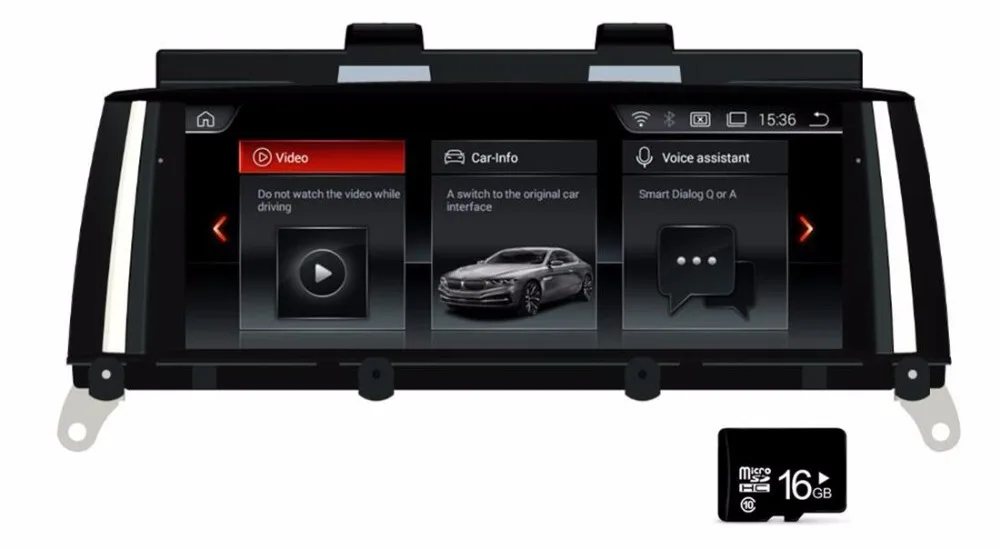 8core 4G ram 8 "Android 10 автомобильный монитор для BMW X3 X4 F25 F26 2010 2016 стерео радио Видео
