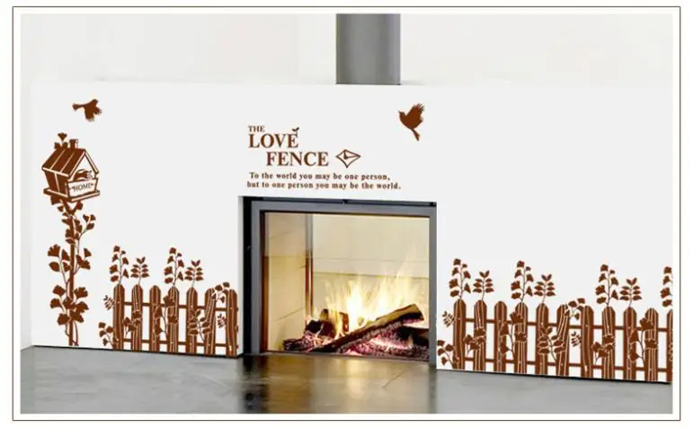 Free shipping Romantic Home Birds around the love fence Garden wall sticker decorative decals ZYPB-9054
Free shipping Romantic Home Birds around the love fence Garden wall sticker decorative decals ZYPB-9054