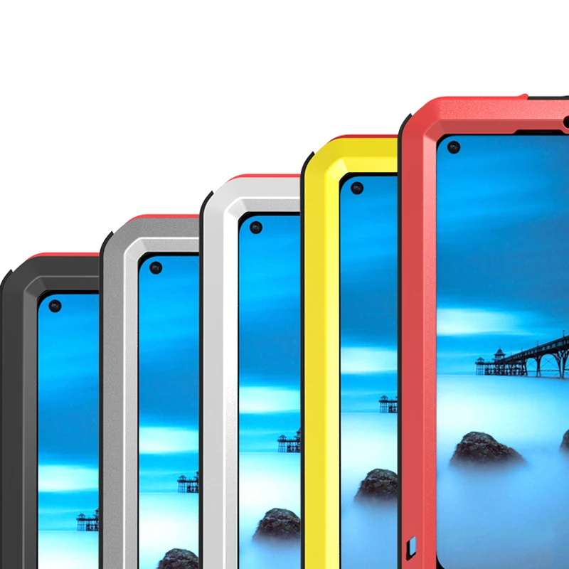 Full Body Protective Shockproof Armor Case For Huawei Nova 4 Phone + Tempered glass Luxury Rugged Cover Nova4 | Мобильные телефоны