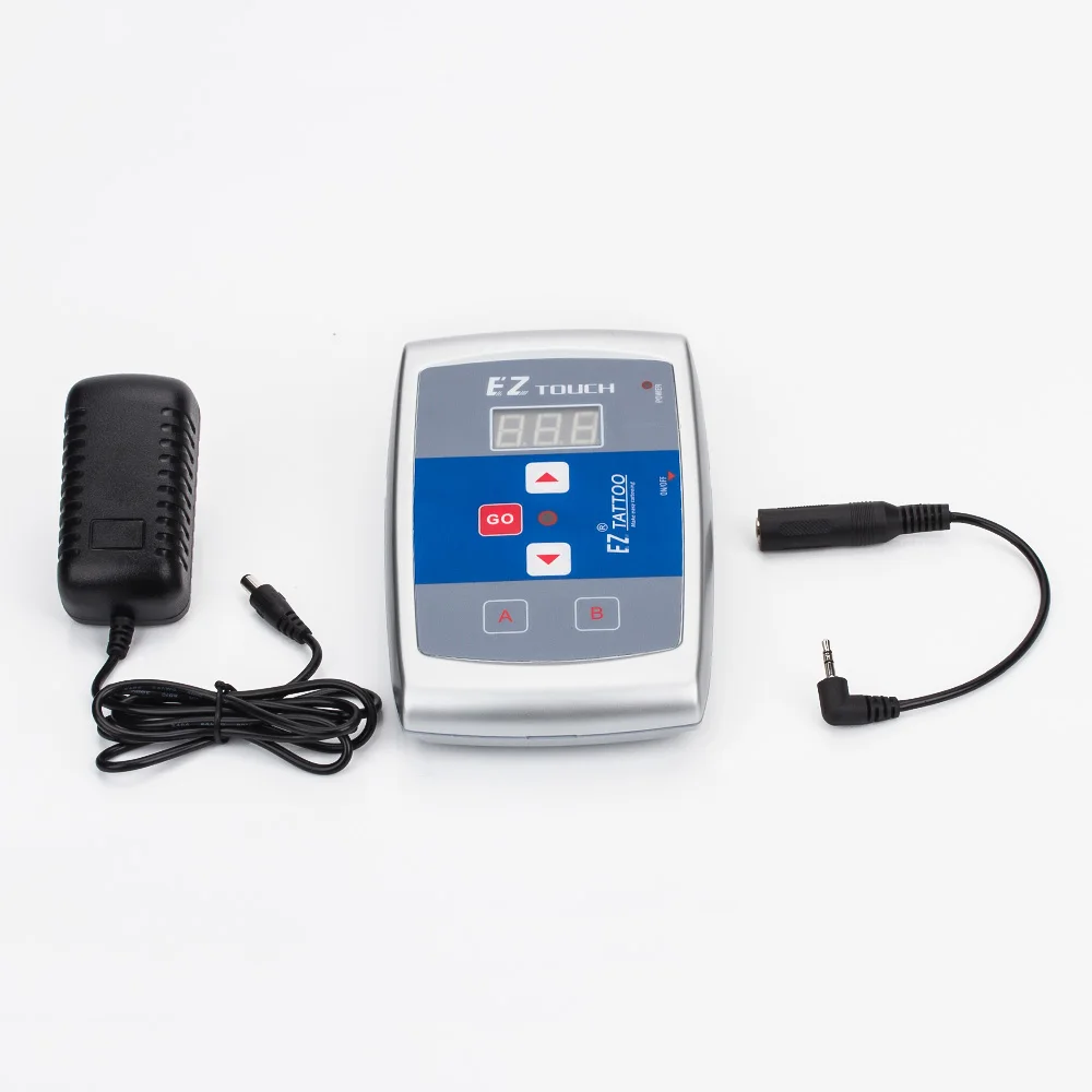 EZ Tattoo Power Supply Lightweight Touch Screen Power Supply 1 Convert Adapter Compatible with EZ & Hawk Style Tattoo Machine
EZ Tattoo Power Supply Lightweight Touch Screen Power Supply 1 Convert Adapter Compatible with EZ & Hawk Style Tattoo Machine