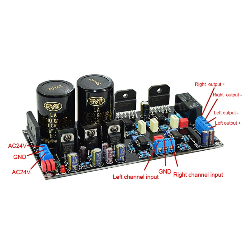 AIYIMA HiFi High Power LM3886+NE5534 Op amplifier+OP07 DC servo 2.0 channel 68W *2 Audio Power Amplifier board
AIYIMA HiFi High Power LM3886+NE5534 Op amplifier+OP07 DC servo 2.0 channel 68W *2 Audio Power Amplifier board