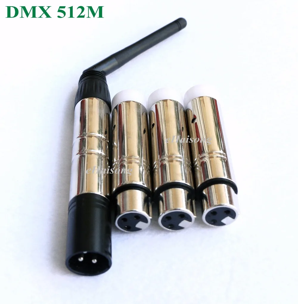 4pcs 2.4G wifi DJ Wireless dmx Lighting Controller 1pc Transmitter+3pc Receivers
4pcs 2.4G wifi DJ Wireless dmx Lighting Controller 1pc Transmitter+3pc Receivers