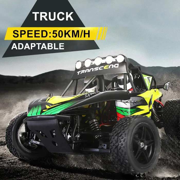 

JTY Toys 50km/h RC Car 1:18 4WD High Speed Remote Control Off-Road Racing Bigfoot Monster Climbing RC Cars For Children Adults