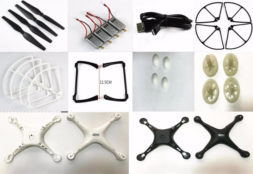SJRC S70W Quadcopter remote control aerial four axis aircraft original parts motor blade protection ring etc
SJRC S70W Quadcopter remote control aerial four axis aircraft original parts motor blade protection ring etc